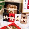 Caixa de Embalagem de Chocolate para o Dia dos Namorados, Caixa de Doces com Janela para 9 Peças, Caixa de Sobremesas com Nove Compartimentos, Caixa de Presente para o Dia dos Namorados no Atacado