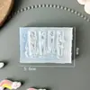 Molde Popular de Flor de Alta Transparência para Decoração de Unhas DIY Phalaenopsis Lótus Decoração de Unhas Lírio-do-vale Molde de Decoração para Unhas