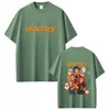 Tamanho Europeu TransfronteiriçoCamiseta Kpop Caçador de Demônios Rumi Mira Zoey Camiseta Gráfica para Homens e Mulheres Natal