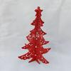 Árbol de Navidad con purpurina de colores, colgante para escritorio, adorno decorativo, pequeño árbol de Navidad de 16/20 cm