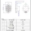 Bocina Magnética Interna para Altavoz de Navegador 2014 Runway 8 Ohm 1 Vatio 20*14mm FUET