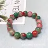 Atacado de Fabricante em Grandes Quantidades de Pulseiras de Jade Malaio, Pulseiras de Jade Quartizito, Contas Redondas, Pulseiras de Círculo Único Coloridas de Jade Flutuante da Moda