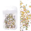 Venta al por mayor transfronteriza ss4-ss30 regla mixta comercio internacional diamante de color rhinestone 1000 uña DIY teléfono móvil fondo plano Rhinestone