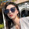 Óculos de Sol Ins Armação Branca para Mulheres Modernos 2024 Novos Óculos de Sol Retrô Populares Aparência Emagrecida Óculos de Sol High-End para Homens