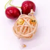 Aretes de Paraguas con Forma de Flor, Simples, Únicos, Elegantes, Aretes de Cobre Chapado en Oro, Fabricante de Joyería, En Stock al Por Mayor, Flores