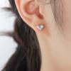 Novo estilo chinês retrô amor titânio aço 18k ouro não desbota colar Coringa pulseira coração de pêssego brincos brincos joias mulheres