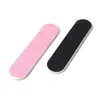 Ferramentas de nail art transfronteiriças: Mini lixa reta para nail art, 9*2cm, lixa de polimento eav com pó de glitter