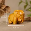 Colgante de calabaza tallada hecho de madera de ciprés chino, un artículo decorativo para coches, bolsos y como adorno decorativo