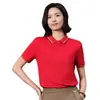 Camiseta con solapa con logo impreso en ropa de trabajo, Uniforme de clase DIY para team building, Camiseta de cultura corporativa, Camiseta publicitaria, Ropa de trabajo, Imagen de equipo impresa