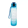 Taza Espacial de 1000 ml Hecha de Material Tritan, Botella de Agua Deportiva de Gran Capacidad con Asa, Taza Portátil, Taza para Té de Frutas