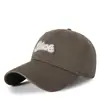 Gorra de Béisbol Casual Suave Estilo Americano Vintage para Mujer Otoño Estilo Coreano Combinación Perfecta Bordada con Letras Protector Solar Facial Gorra Pequeña con Visera para Hombre