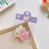 Presilha BB Fosca Degradê Doce Cremosa Coração de Menina Grampo de Cabelo Versátil Estrela de Cinco Pontas Cabelo Solto Lateral Acessório de Cabeça Feminino