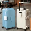 Maleta Sgg de 28 pulgadas, Gran Capacidad, Maleta con Cremallera, Portavasos, Función de Carga, Cinco Ruedas, Diseño Elegante para Mujeres