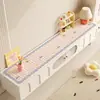 Alfombrilla Protectora para Encimera de Mueble de TV Estilo Crema Modelo Nuevo 2025 Lujo Ligero Gama Alta Mesa Lateral Alfombrilla para Zapatero Alfombrilla para Armario de Vino