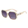 Gafas de Sol Cuadradas de Marco Grande para Mujer, Estilo Ins Trendy de Alta Gama, Hacen que el Rostro Parezca Más Delgado, Protección UV, Elegantes
