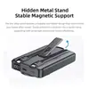 Soporte de carga inalámbrica magnética para Apple Watch de 15W, Power Bank magnético de 20000 mAh, Carga rápida inalámbrica con cable, Tres en uno