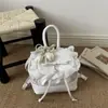 Mochila Femenina Dulce de Nicho con Ribete de Encaje 2026 Nueva Mochila Versátil Exquisita Mini Bolsa Escolar