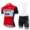 Venta al por mayor del fabricante Traje de ropa transpirable de secado rápido para ciclismo de carretera de manga corta para hombre y mujer Versión de equipo para ciclismo