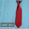 Envío Gratis Corbata de Color Sólido para Niños Niños y Niñas Estudiantes Negro Rojo Infantil Infantil Espectáculo Infantil Escenario Mesa