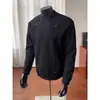 Sudadera blanca de patchwork deconstruido para hombre, estilo americano de invierno, hombro normal, manga larga, peso pesado, capa base cálida