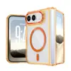 Adecuado para Iphoneduo Sombra Brillante Funda Plegable Magnética para Teléfono Apple Duo Magnética Anti-Caídas Funda Protectora Transparente