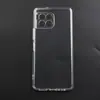 Adequado para Capa de Celular Fosca T-Mobile Revvl 7, Capa Macia Simples Revvl 6 com Borda Preta de Material TPU