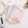 60 Peças de Roupa Íntima Feminina Tencel Lenzing Modal com Renda Antibacteriana de Cintura Alta Controle de Barriga Calcinhas Sem Costura
