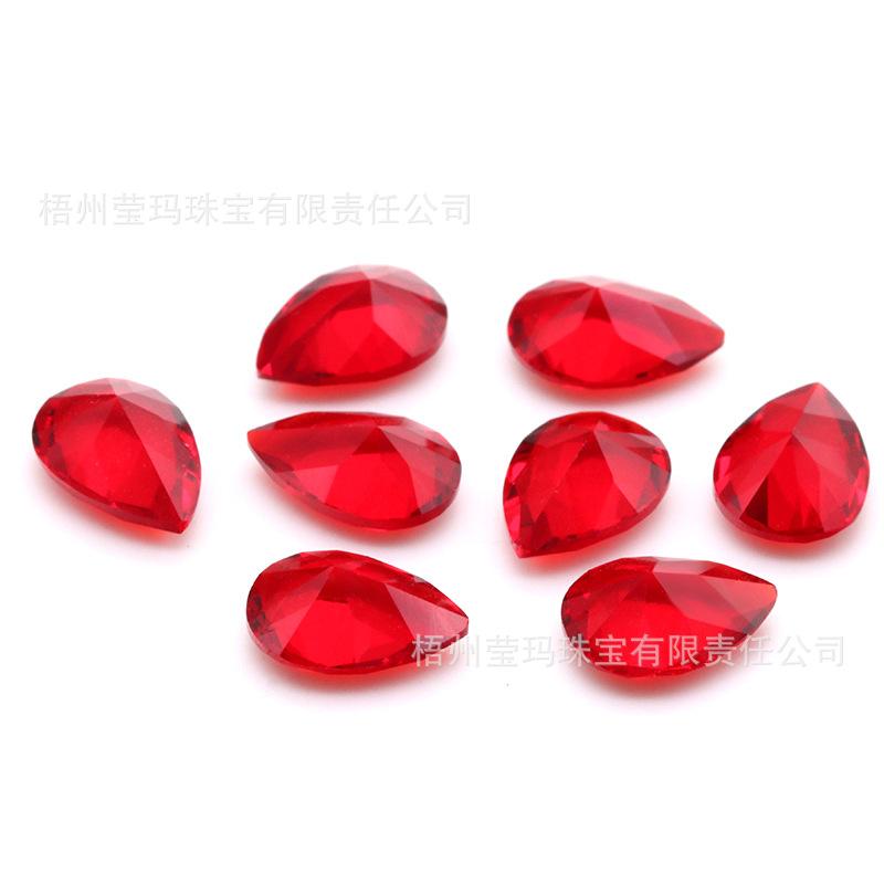 梨形红玻玻璃