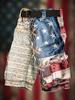 2024 Explosions Impresso Tooling Curto, Solto Casual Street Style Masculino Multi-Bolso Sem Cinto