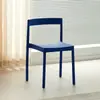 Sillas de Plástico Apilables, Sillas de Comedor de Plástico para Uso en Interiores y Exteriores, Sillas de Respaldo de Lujo Ligero, Sillas Lgf para Recepción y Negociación, Sillas de Comedor