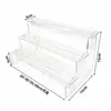 Estantería Escalera de Almacenamiento de Cajas Sorpresa de Escritorio Soporte Transparente para Exhibición de Figuras Pop Mart Soporte de Exhibición Figura Modelo