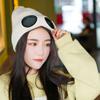 Gafas gorro de lana gorro de punto grueso con forro polar gafas de sol de aviador gorro multiusos hombres y mujeres invierno esquí ciclismo a prueba de frío