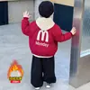 Ropa de Algodón para Niños Invierno 2026 Nuevo Elegante Estilo de Invierno Chaqueta de Algodón Chaqueta Acolchada de Algodón para Niños Ropa de Invierno para Niños Abrigo Engrosado de Tres Piezas