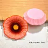 Flores de Papoula Sintéticas Acessórios de Resina DIY Cola Creme Presilha de Cabelo Capa de Celular Cordão Chaveiro Enfeites
