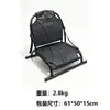 Asiento metálico personalizado para kayak paddleboard, tabla inflable SUP con respaldo ajustable, portátil y plegable para pesca al aire libre