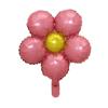 Girasol Flor de Cinco Pétalos Arreglo de Actividad Decoración para Fiesta de Cumpleaños Infantil Banquete de Primer Cumpleaños Banquete de Bodas Película de Aluminio Globo Festivo