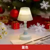 Luz Noturna de Mesa com Textura Fina Estilo Ins Retro Mais Vendida Transfronteiriça Decoração Criativa de Mesa para Quarto Atmosfera Luminária de Cabeceira Dormitório