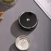 Nueva taza para preparar té, taza recta de vidrio hecha a mano con asa, taza de agua de gran capacidad para hombres, uso de oficina, Yatai al por mayor