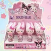 Kt Cat Pegamento Sólido en Barra Sanrio Pegamento Sólido en Barra Caja Completa Papelería Creativa Hecha a Mano para Niños Pegamento Sólido al por Mayor