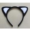 Día del Niño Actuación Animal Tocado de Cabeza de Gato Negro Grande Diadema de Gatito Diadema de Orejas de Gato Accesorios para el Cabello de Orejas de Gato Adulto