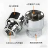 Llave de carraca Zhongfei de 3/8" con vaso corto, cabeza hexagonal interna y externa, 9.5 mm, herramienta para reparación de automóviles, 6-22 mm