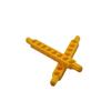 8Klg100107 Amarelo Haste de Conexão de 13 Furos Haste de Conexão com Furo Octogonal Haste de Plástico Haste Multi-Octogonal Peças para Produção Pequena