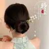 Novo Grampo de Cabelo Antigo com Borla Estilo Chinês para Mulheres, Grampo de Cabelo Hanfu de Alta Qualidade, Grampo de Cabelo Elegante, Acessório para Saia Rosto de Cavalo, Ornamento de Cabelo