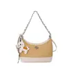 Bolsa Pequena de Luxo para o Dia a Dia de Mulheres 2026 Nova Moda Versátil Bolsa Transversal Color Blocking Bolsa de Ombro Sob o Braço Pequena Bolsa de Mão