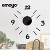 Pegatina de Pared Decorativa Digital Creativa Simple Reloj de Pared emoyo Acrílico Espesado Espejo Reloj de Pared DIY Reloj de Pared Reloj de Pared