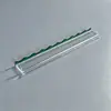 Empujador de fichas de mahjong estilo americano transfronterizo, regla empujadora de fichas de acrílico transparente, organizador de fichas de mahjong con borde ondulado multicolor