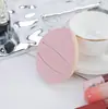 Esponja de Polvo Malvavisco Durazno, Hidrofílica, Sin Látex, Suave, Doble Uso para Seco y Húmedo, Esponja para Maquillaje Líquido de Base, Cosméticos