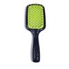 Novo multi-cor opcional pente de malha grande pente oco molhado e seco pente de cabelo de dupla utilização meninas especial pente fábrica atacado
