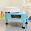 Máquina de Desenho em Cerâmica Haohua para Crianças Argila de Cerâmica Giratório Elétrico Doméstico com Velocidade Contínua Máquina de Desenho para Ensino Escolar