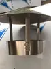 Tubo de Chaminé Espessado de Aço Inoxidável 304 para Fogão, Tubo de Exaustão para Fogão de Aquecimento, Tampa de Ferro, Tampa à Prova de Chuva para Chaminé, Fogão